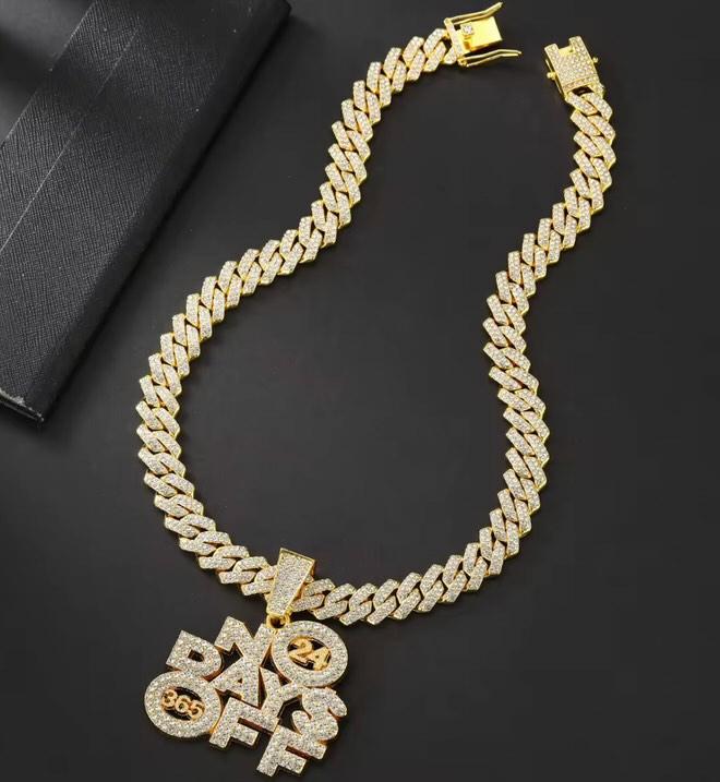 Men & Women NO DAYS OFF Pendant And Chain