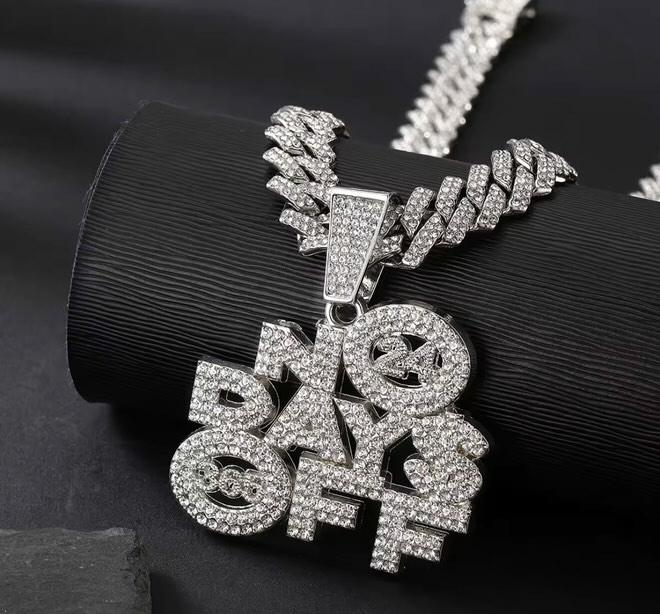 Men & Women NO DAYS OFF Pendant And Chain